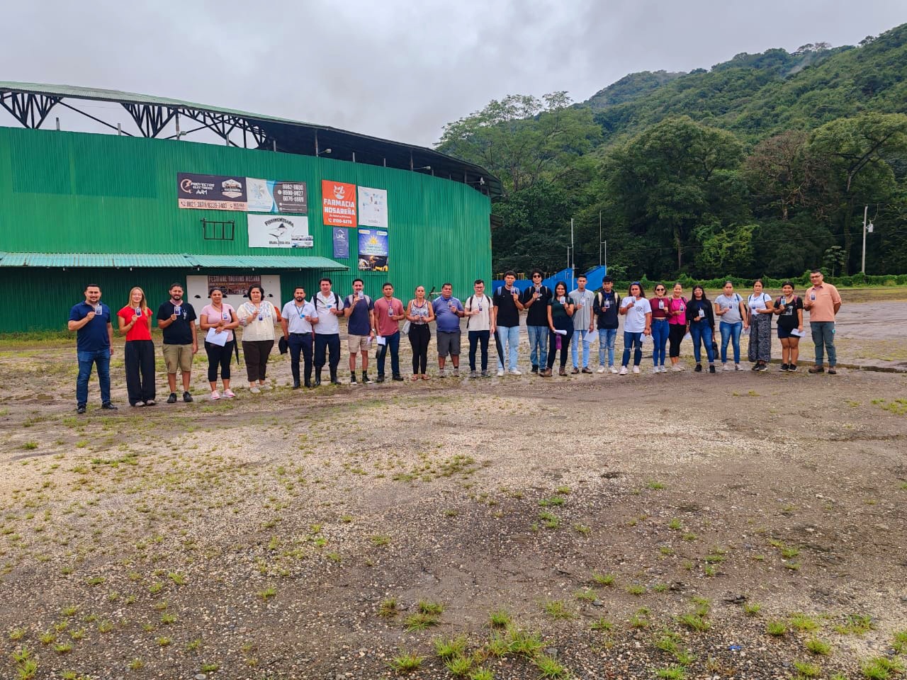 Equipo de ADC en el Censo de Población y Vivienda de Nosara